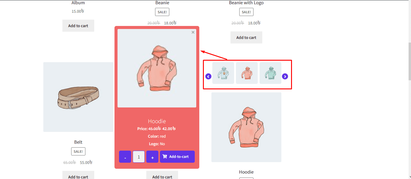 popup bg color changed